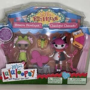 Mini Lalaloopsy Set - Blossom Flowerpot & Charlotte Charades